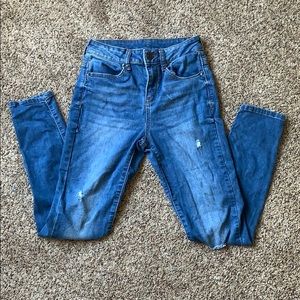 semi high waisted jeans